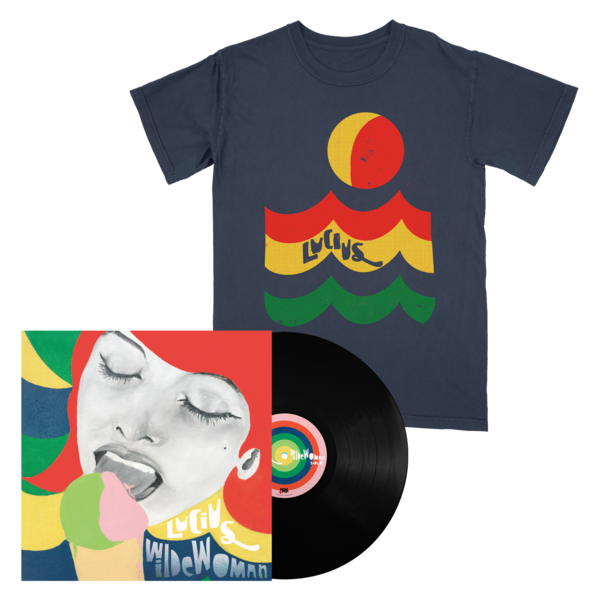 Wildewoman Vinyl LP + Wave Tee Bundle thumb