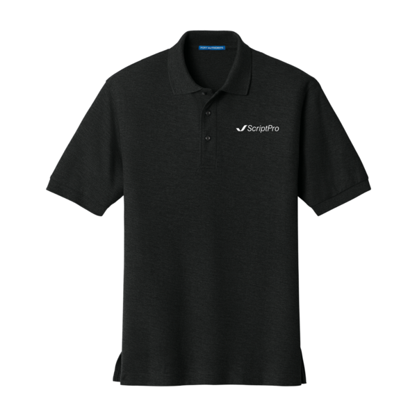 ScriptPro Men's Silk Touch Polo - Black (OD) thumb