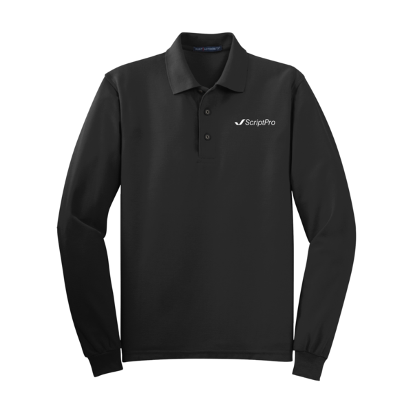 Men's ScriptPro Silk Touch Polo - Black (OD) thumb