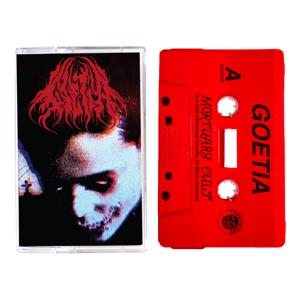 [PRE-ORDER] Goetia: Mortuary Cult Cassette Tape (Red) (Ships week of Jun. 12th, 2026) thumb
