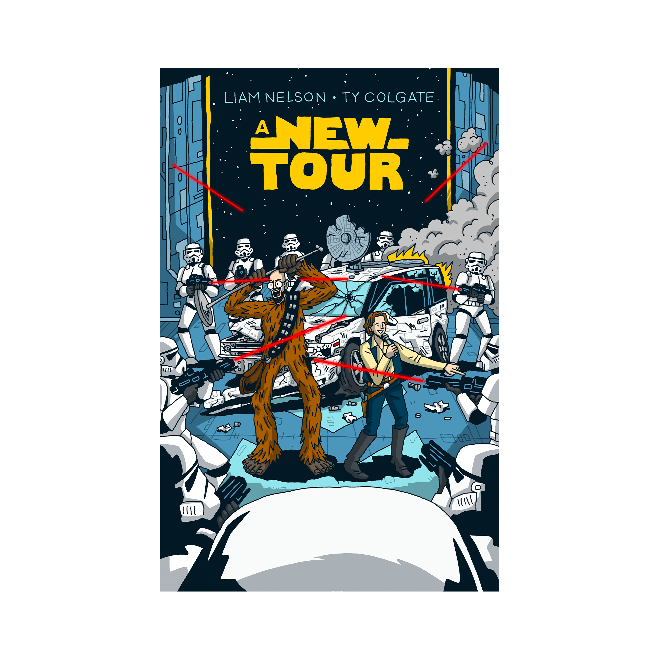 Liam Nelson and Ty Colgate Duo Poster | Liam Nelson | Online Store
