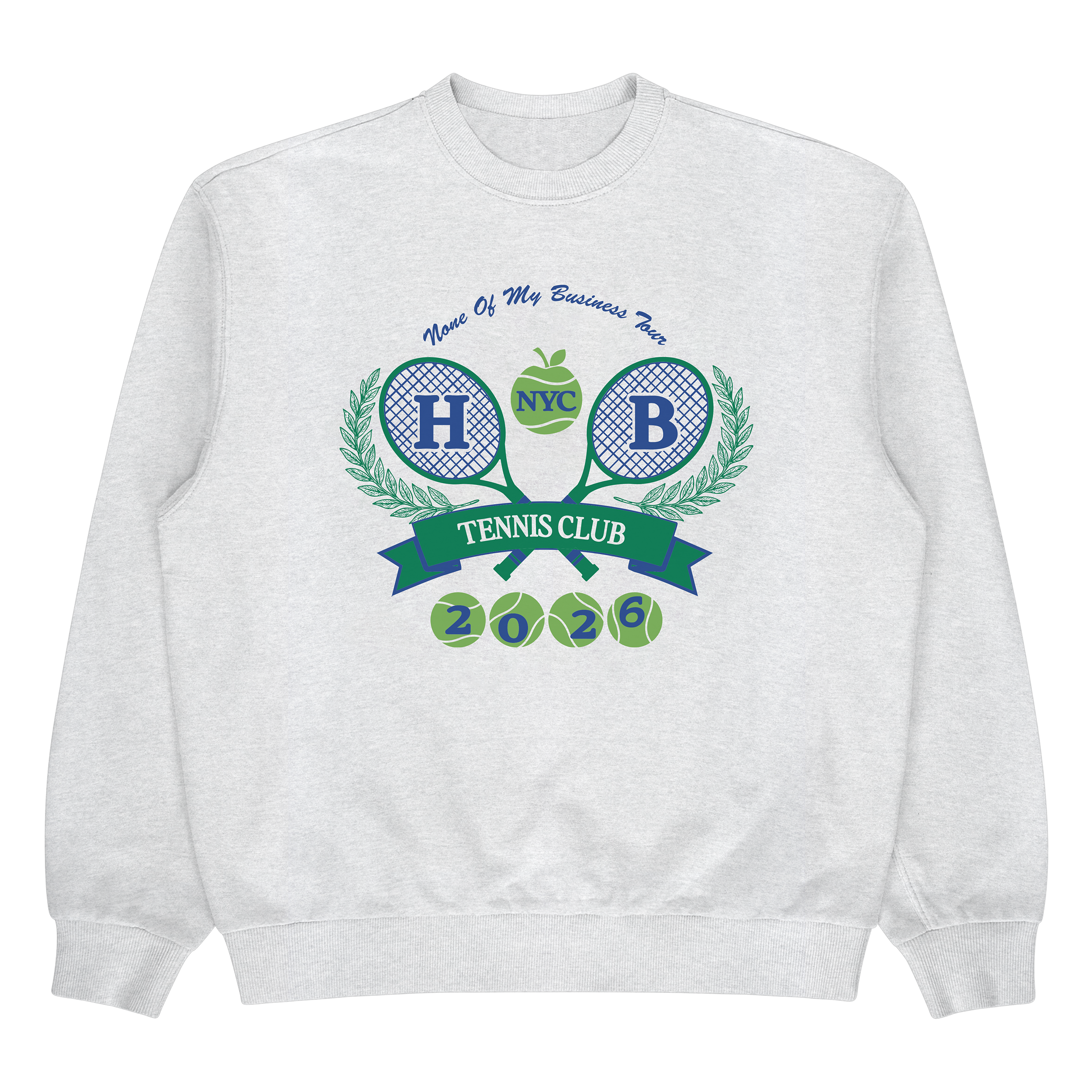 Tennis Club Crewneck (2026 Version) | Hannah Berner | Online Store