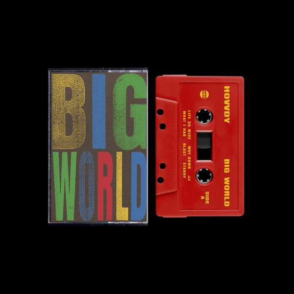 [PRE-ORDER] Big World Cassette Tape (Ships week of Aug. 14th, 2026) thumb