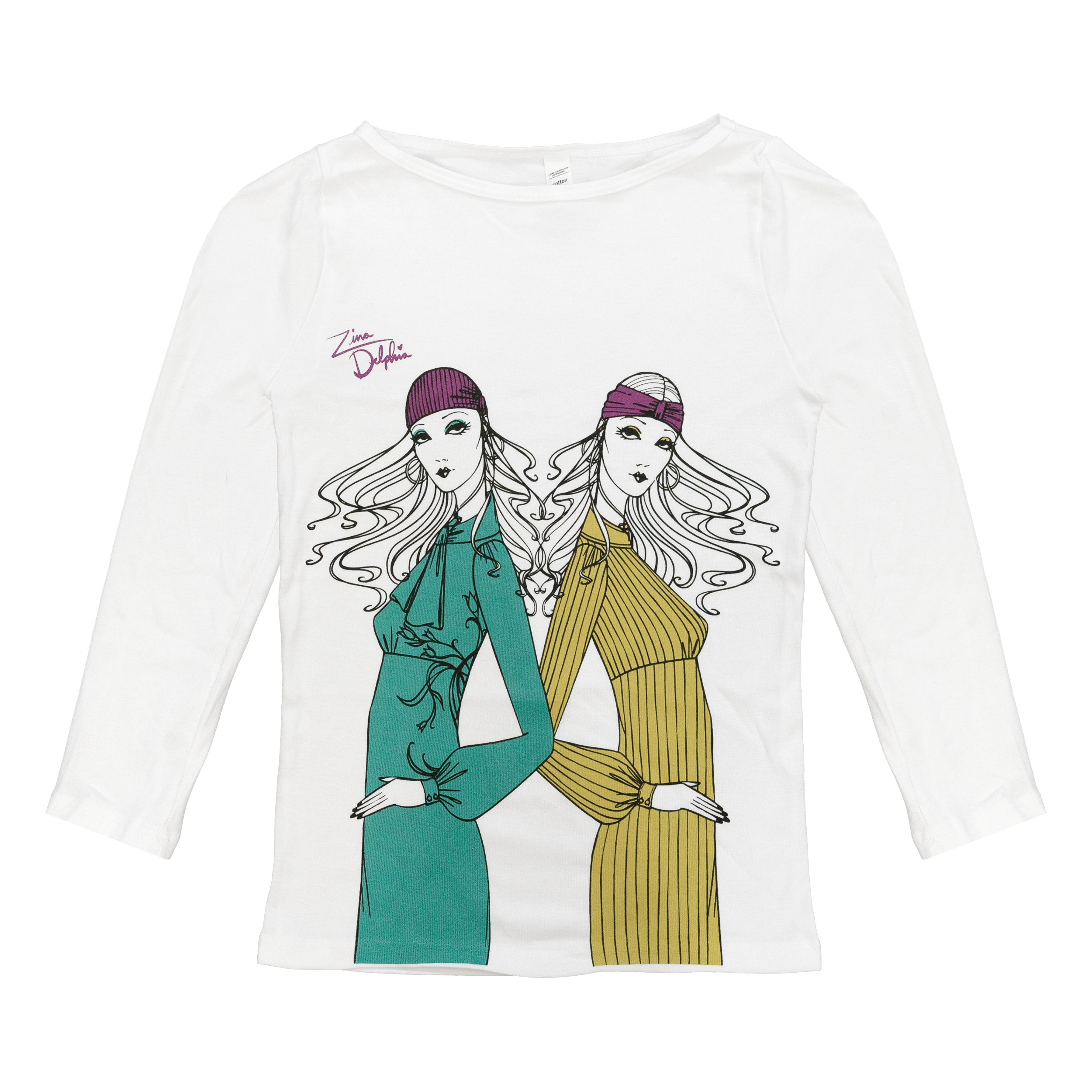 Two Ladies Longsleeve Tee | Zinadelphia | Online Store, Apparel