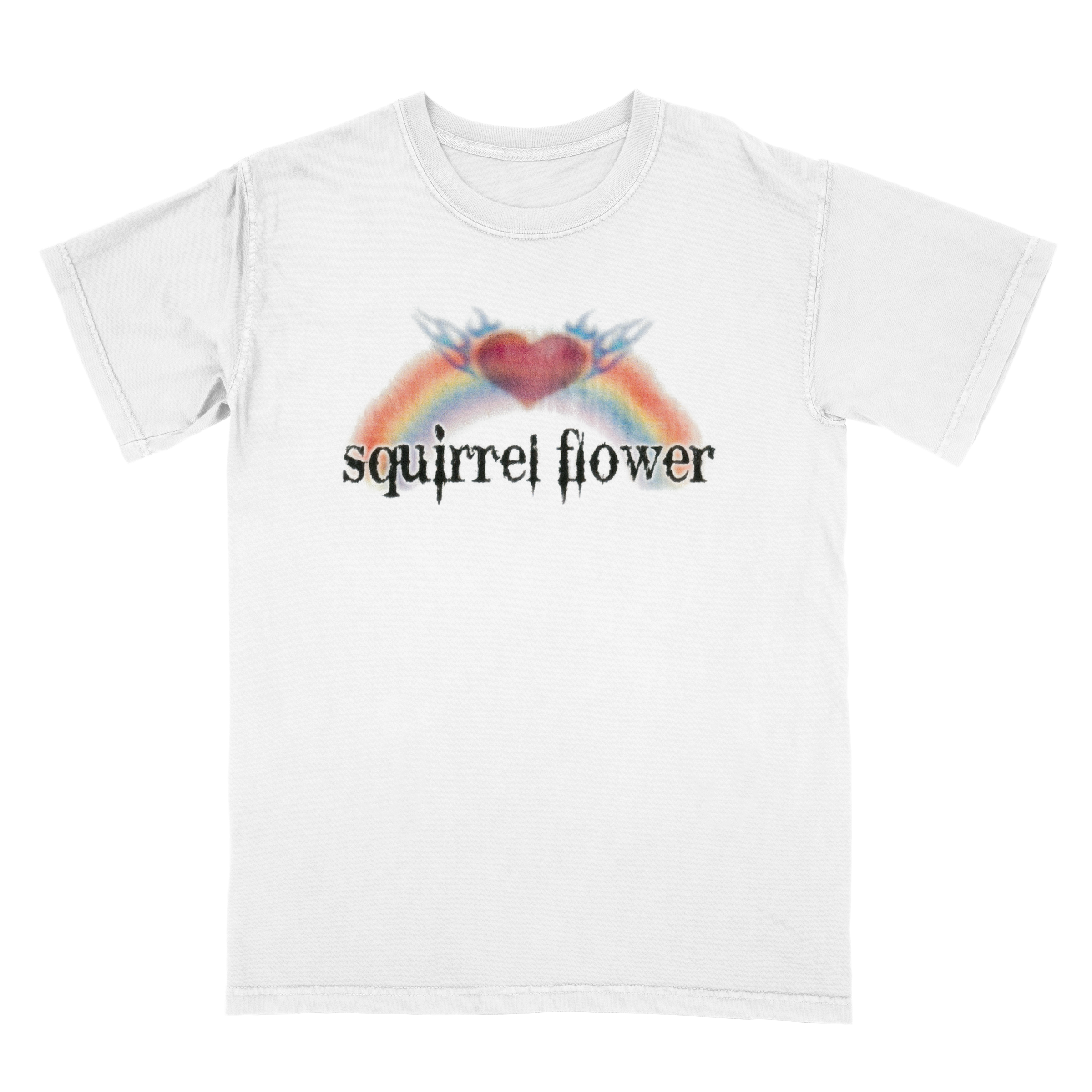 Rainbow Tee | Squirrel Flower | Online Store, Apparel, Merchandise