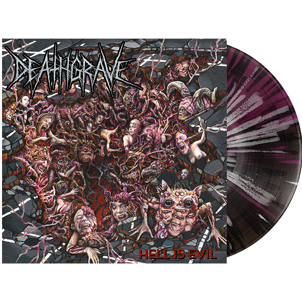 [PRE-ORDER] Deathgrave: Hell Is Evil Vinyl LP (Ships week of Aug. 21st, 2026) thumb