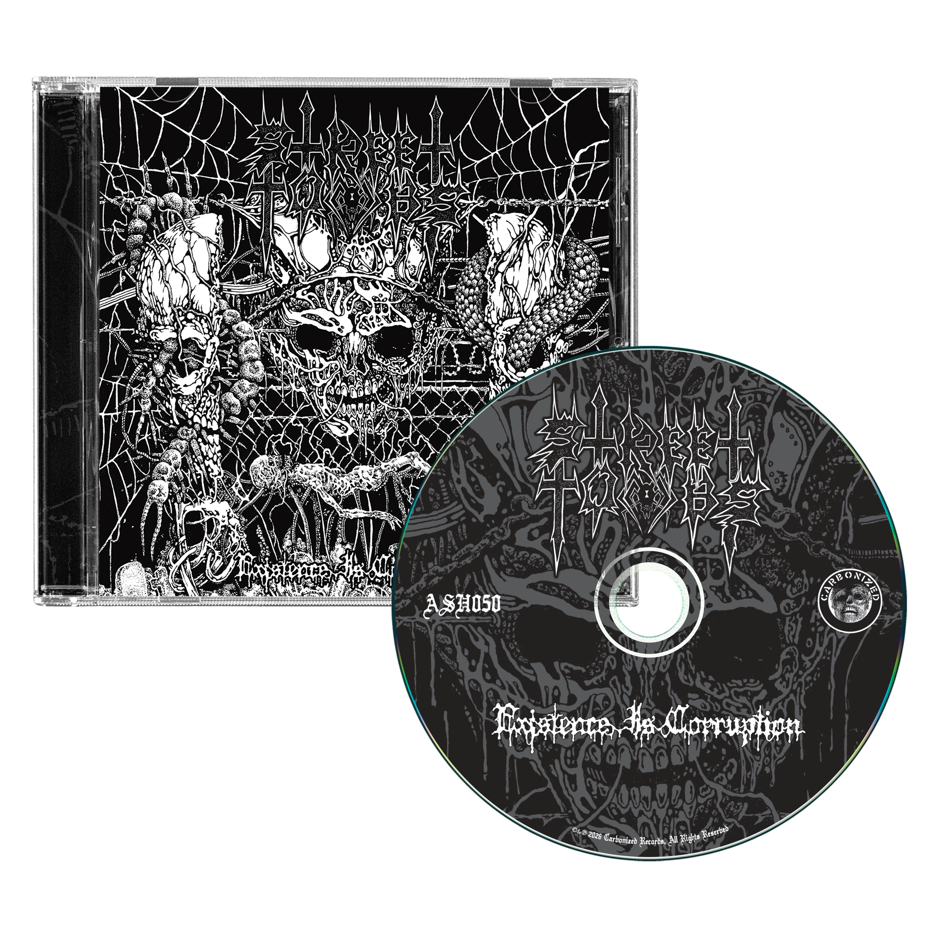 Street Tombs: Existence Is Corruption CD | Carbonized Records