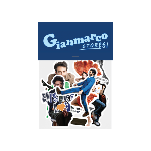 [PRE-ORDER] Gianmarco Poses Sticker Pack (Ships week of Aug. 21st, 2026) thumb