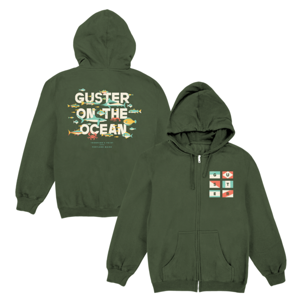 [PRE-ORDER] OTO Fish Zip Hoodie (Ships week of Aug. 21st, 2026) thumb