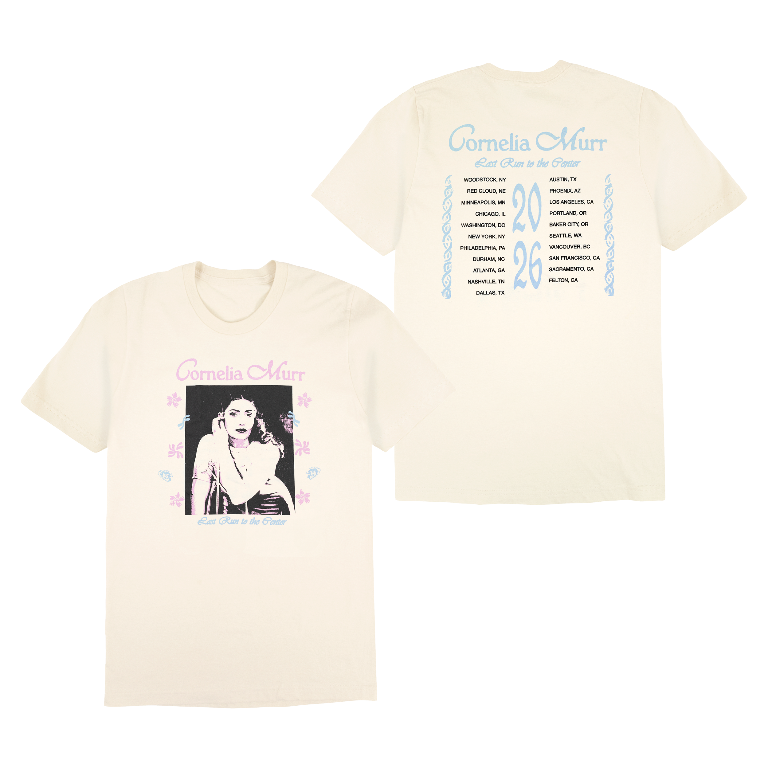 Last Run To The Center 2026 Tour T-Shirt | Cornelia Murr | Online