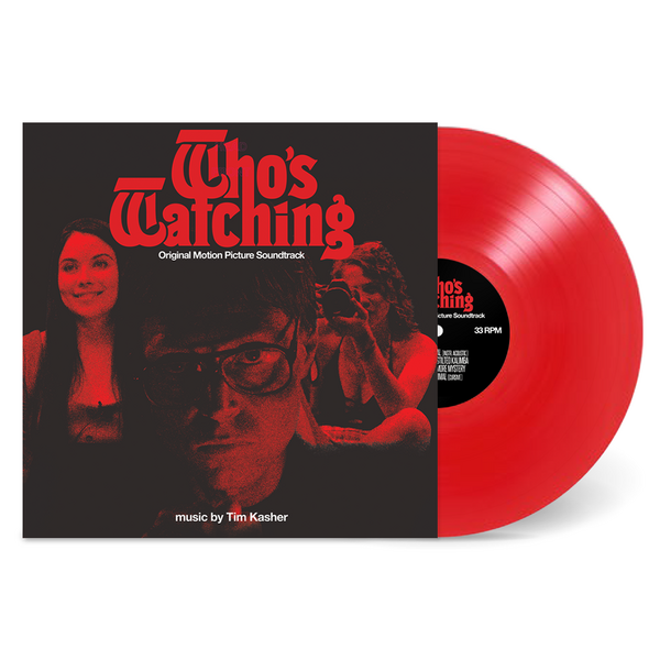 [PRE-ORDER] Tim Kasher | Who's Watching Soundtrack - Vinyl (Opaque Red) (Ships week of Oct. 23rd, 2026) thumb