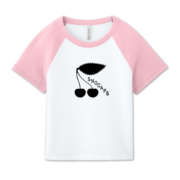 Snocaps: Ladies Cherry Babydoll T-shirt thumb