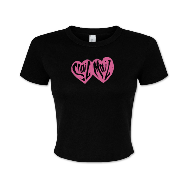 Heart Logo (Black) T-shirt thumb