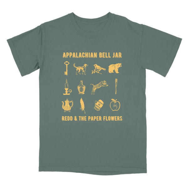 [PRE-ORDER] Appalachian Bell Jar Tee - Spruce (Ships week of Sep. 11th, 2026) thumb