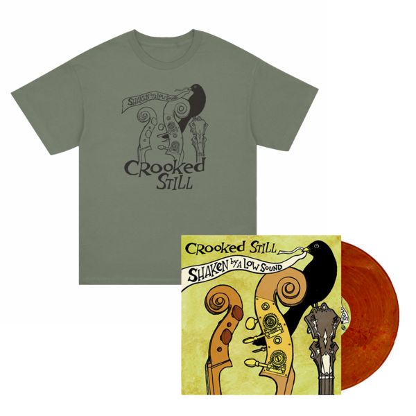 [PRE-ORDER] Shaken By A Low Sound - Tee + Vinyl Bundle (Ships week of Sep. 11th, 2026) thumb