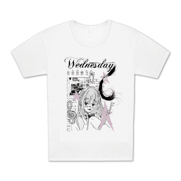 Ladies Collage Babydoll T-shirt thumb
