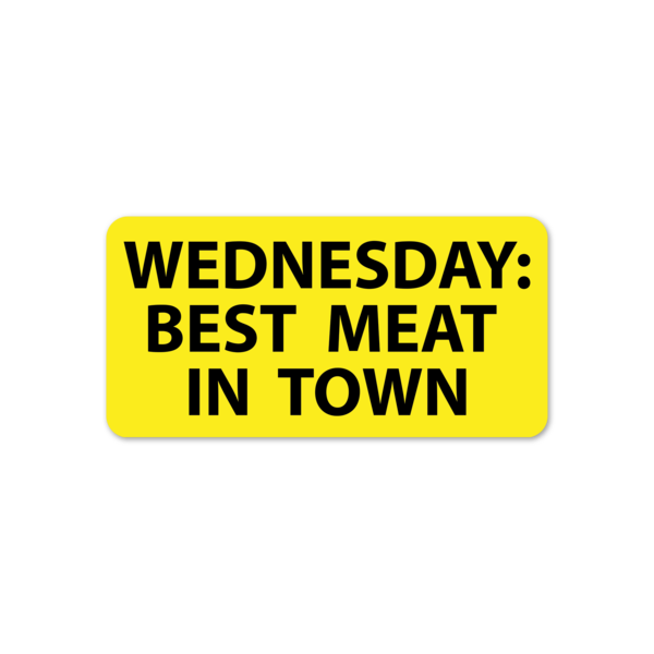 Best Meat in Town Sticker thumb