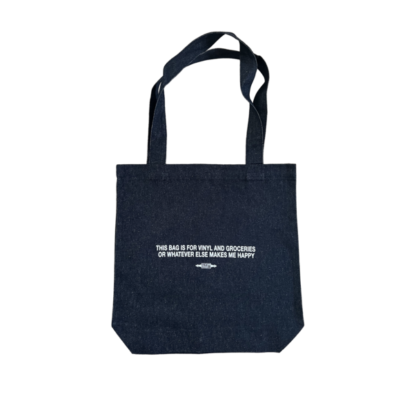 Makes Me Happy Denim Tote thumb