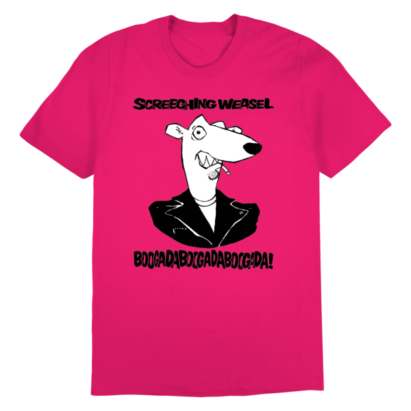 Classic Weasel Tee (Pink) thumb