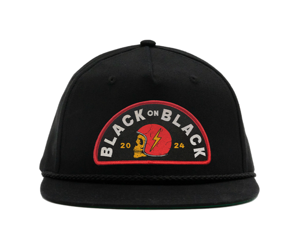 Black on Black Patch Hat thumb