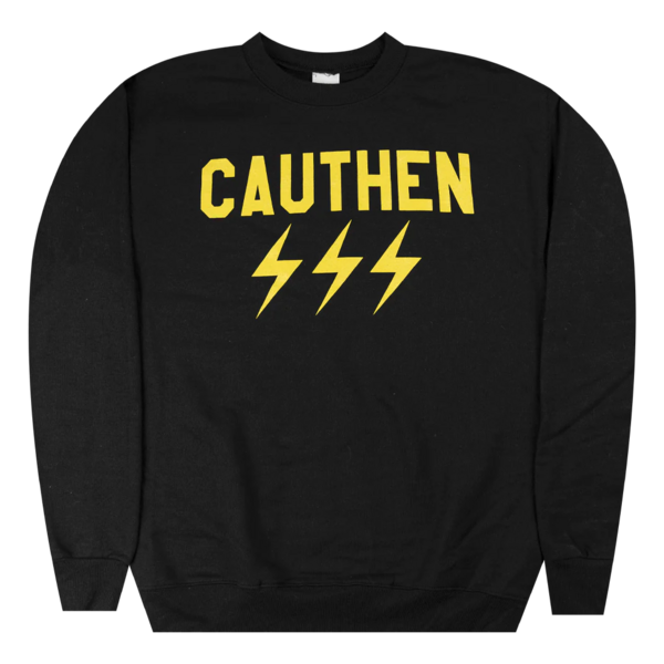 Cauthen Bolts Black Sweatshirt thumb