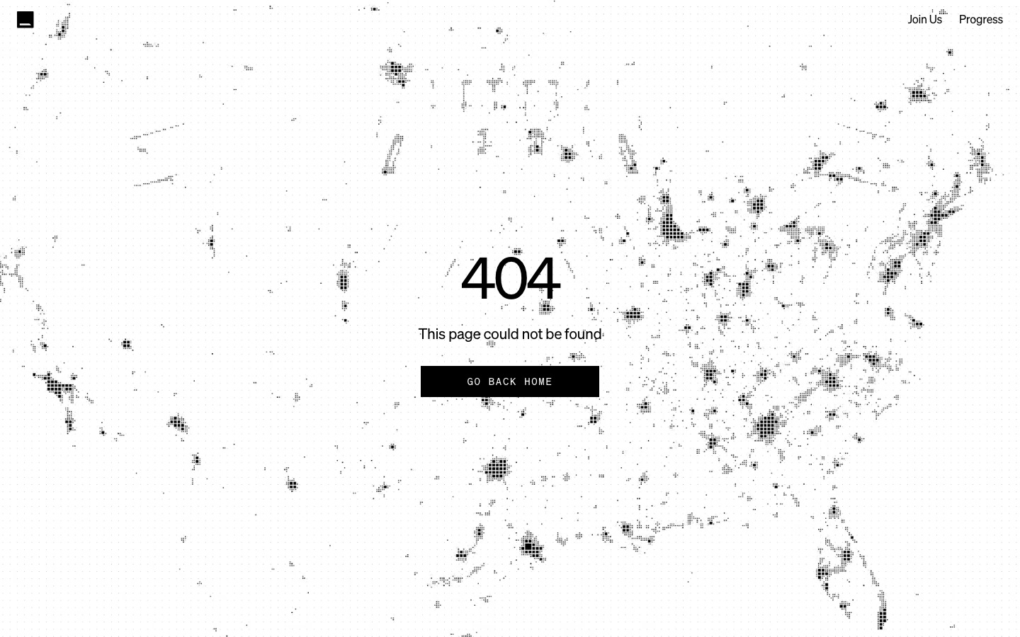 Etched 404 section
