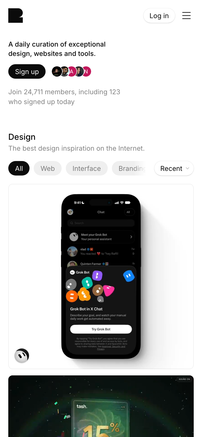 Mobile view