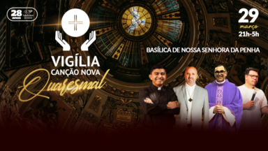 Vigília Canção Nova Quaresmal reúne fiéis para uma noite de oração e bênçãos em São Paulo