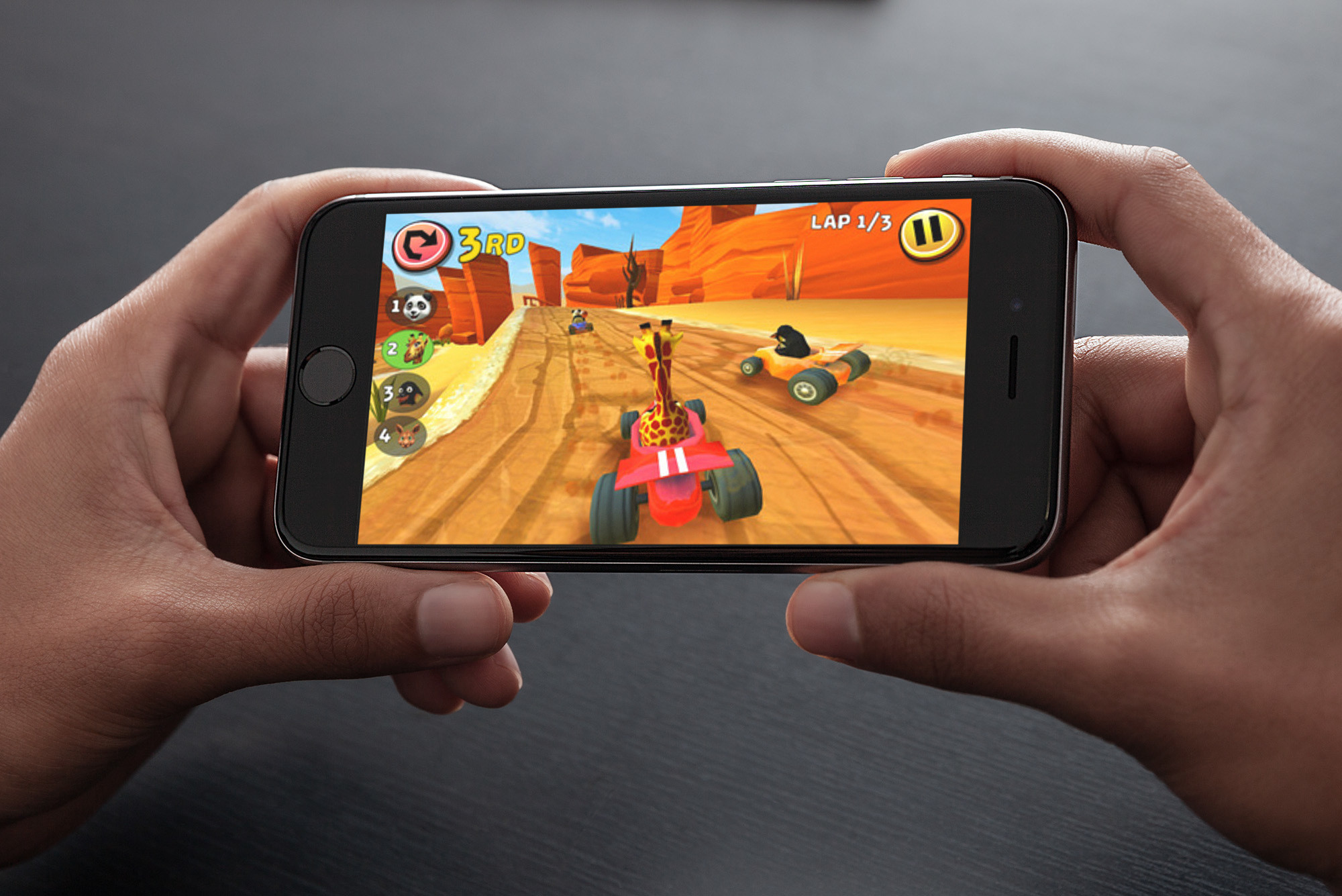 Safari Kart Brings Kart Racing Action to iOS