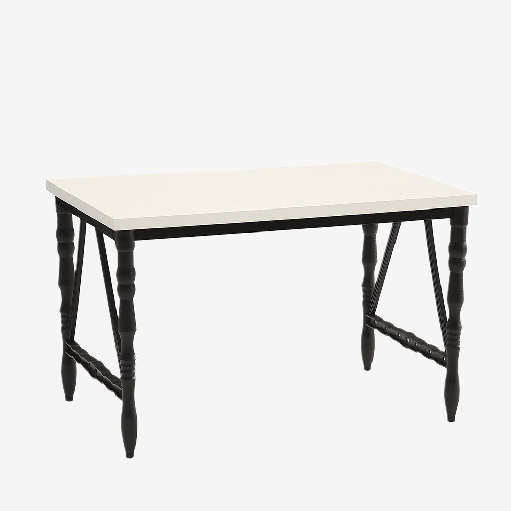 퓨리 사각 식탁 테이블 화이트 1200