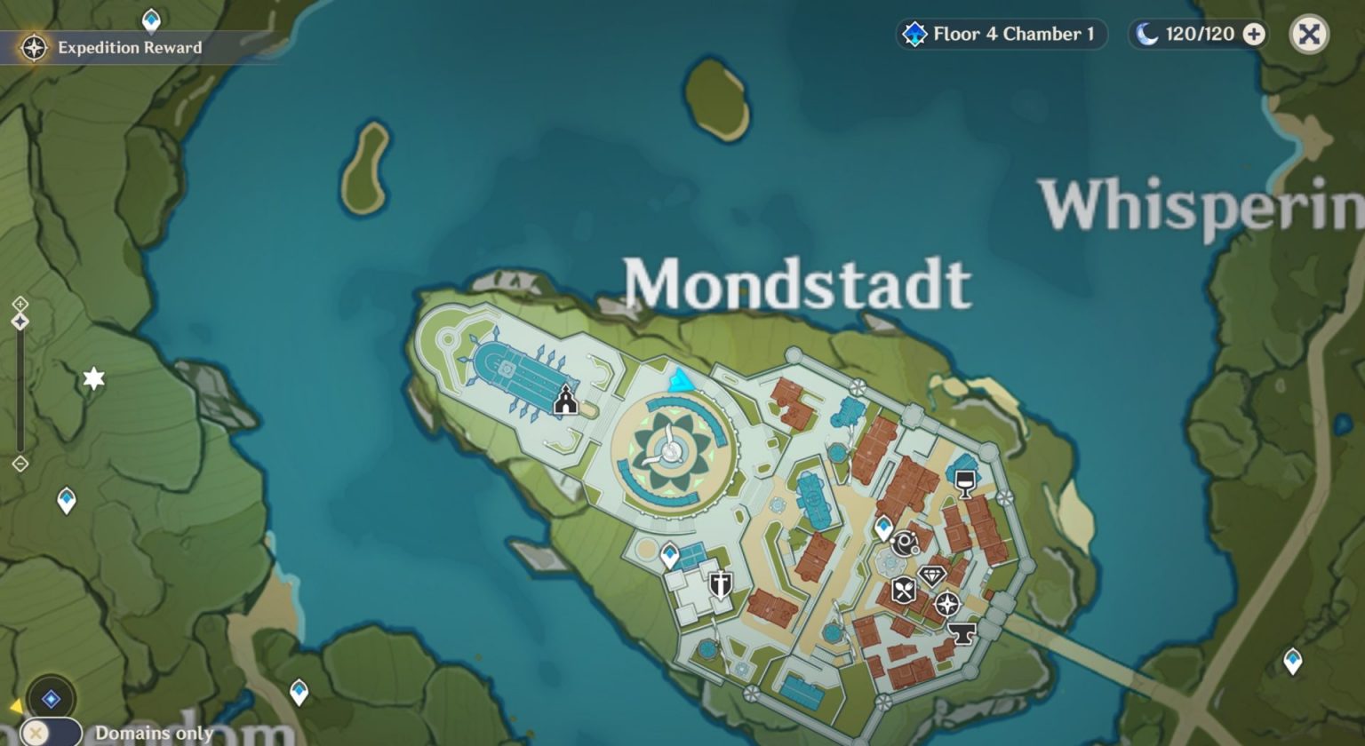 How to find secret Luxurious Chest in Genshin Impact in Mondstadt Dexerto