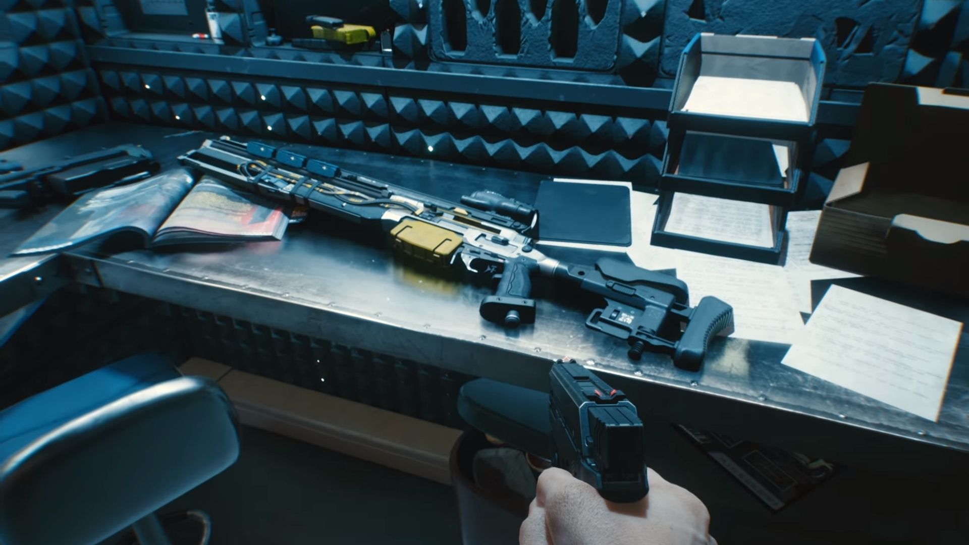 Guns in Cyberpunk 2077