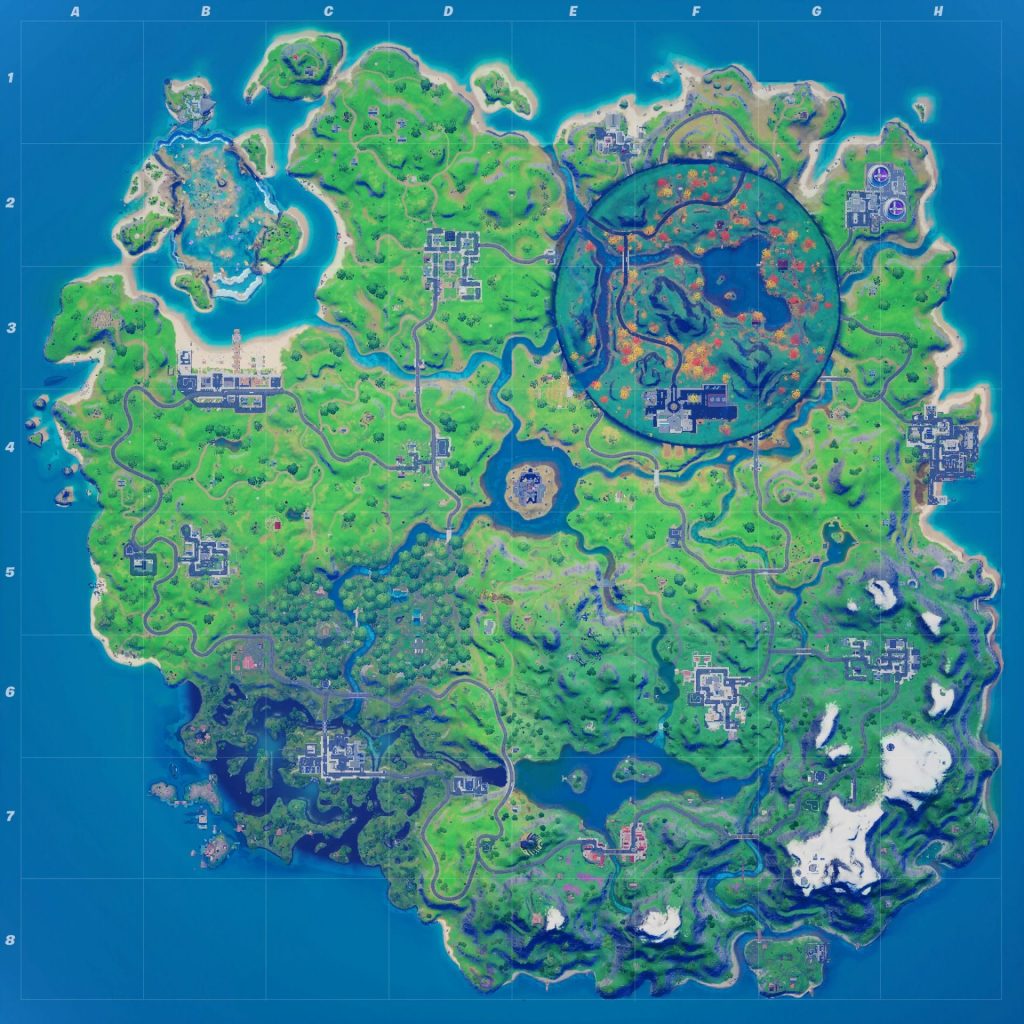 Fortnite map