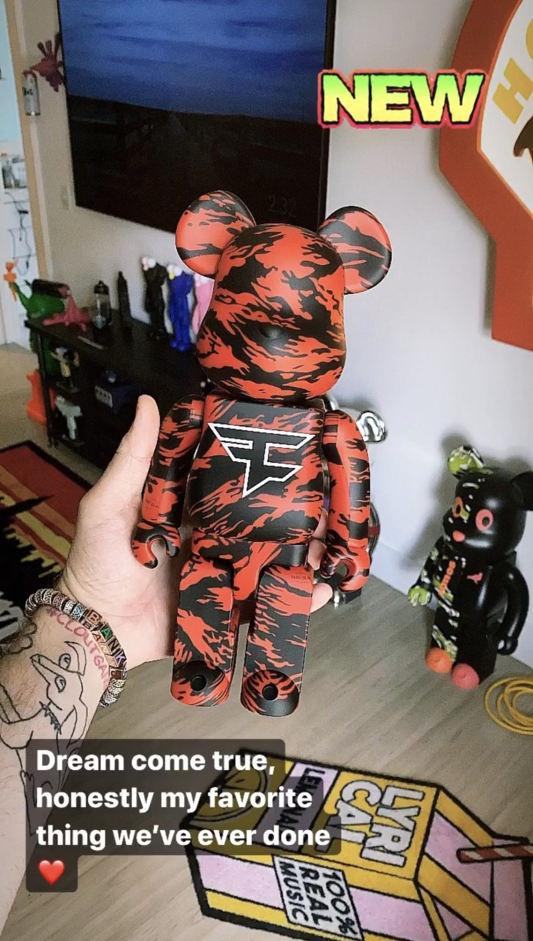 faze banks bearbrick