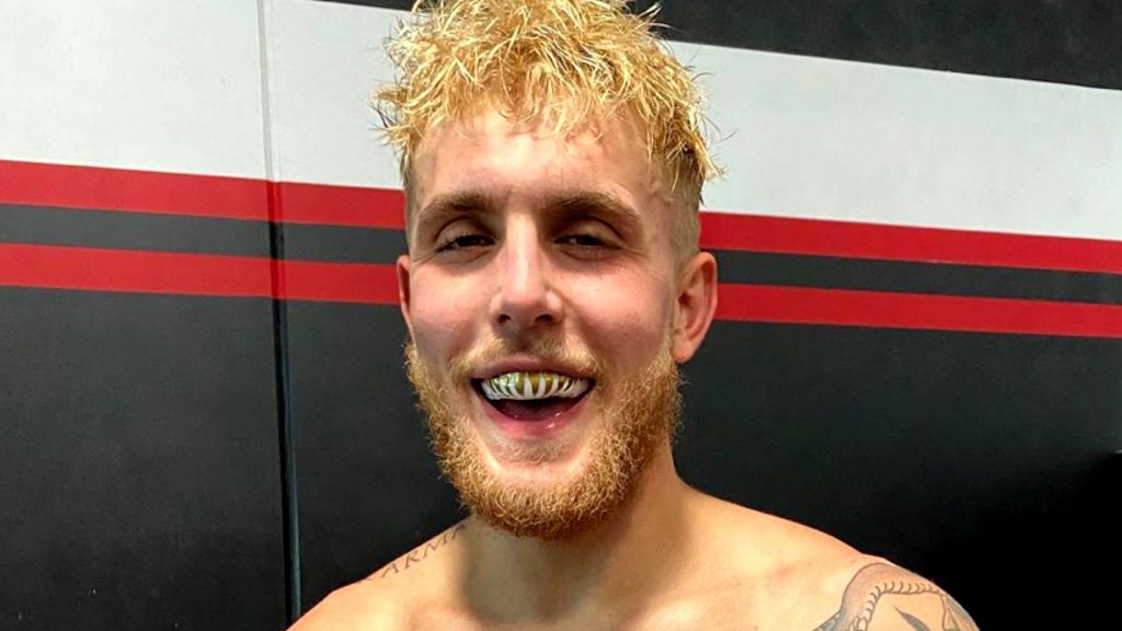 Jake Paul smiles at the camera