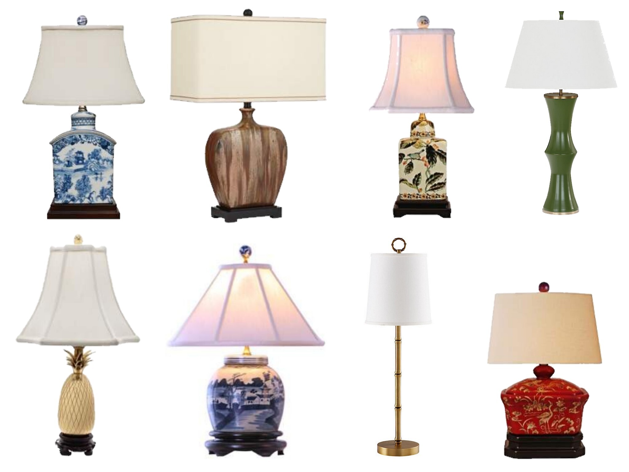 Affordable Traditional and Chinoiserie style Lamps — Kate LeCerf Interiors, image size:2048x1536