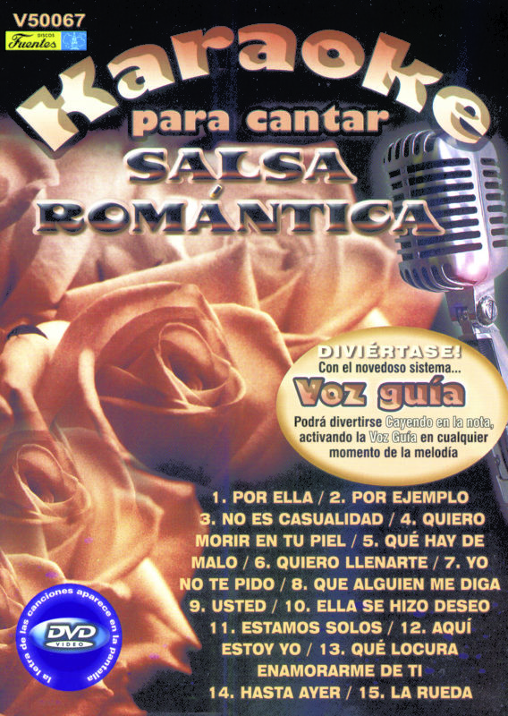 Karaoke Para Cantar Salsa Romántica Vol 2 Discos Fuentes Store