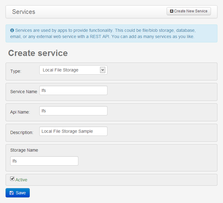 DSP Local File Storage