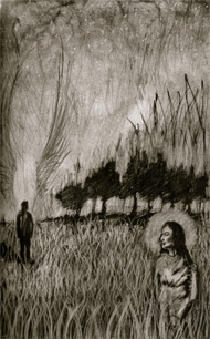 Print of the annunciation by Ben Hart