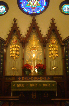 Reredos and Altar