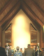 Picture from St Pauls Website showing the blank wall