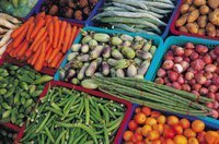 Photo of fresh vegetables 