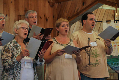 Singers at a previous liturgical arts conference at Kanuga