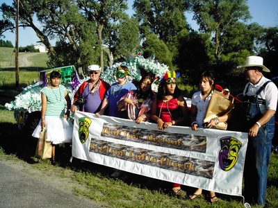 Church float in Bassett Fair Days