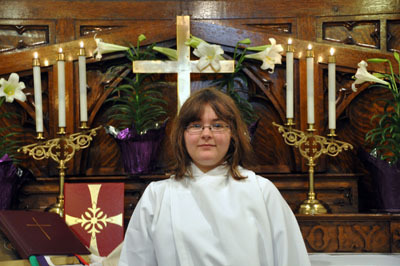 Abby as Acolyte