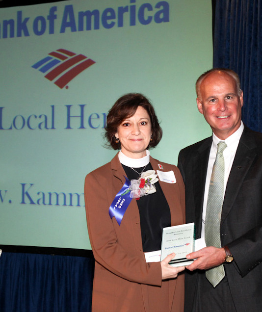 The Rev. Kammy Young Receives Local Hero Award