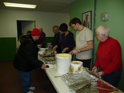 St. Thomas parishioners serving at Crispus Attucks 