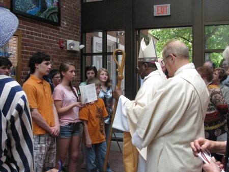 Mosaic dedication