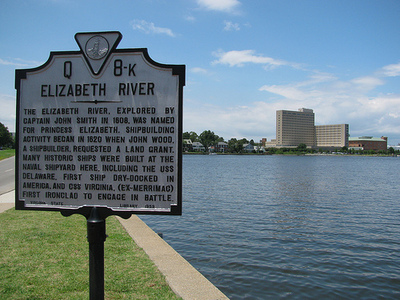 Elizabeth River, photo Scott Rollins