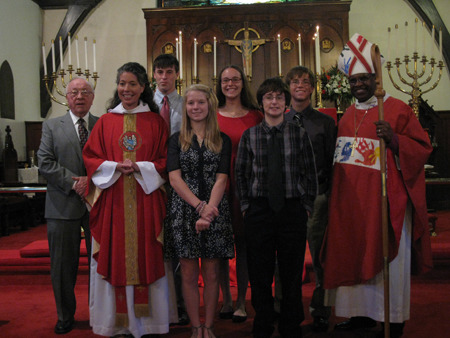 St. Matthew's, Sunbury, confirmation